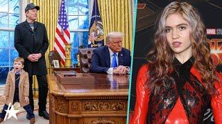 Elon Musk's Ex Grimes SPEAKS OUT On Son at Oval Office w/ Donald Trump