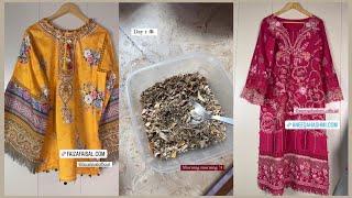 Merium Pervaiz Day 2 of Weight Loss Kehwa & Receive Stunning PR Suits Package Unboxing Today ️