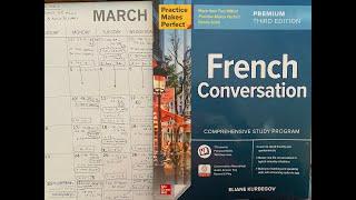 March Study Hours for French. Plus New Book and Conjugation Practice!