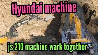 Hyundai machine cutting ‼️js machine braking ‼️ watch this video !! irfan khanday vlogs