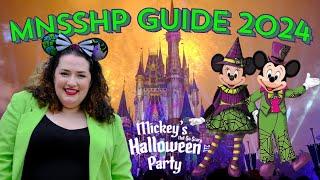 Mickey's Not So Scary Halloween Party Guide & Food Menu | MNSSHP 2024 | Disney World