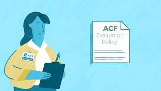 What are the 5 Principles of the Administration for Children and Families’ Evaluation Policy? (AD)