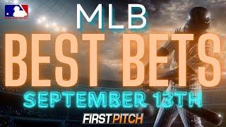 MLB Picks, Predictions and Best Bets Today | Red Sox vs Yankees | Dodgers vs Braves | 9/13/24