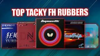 Top Table Tennis Rubbers | Hybrid FH Edition