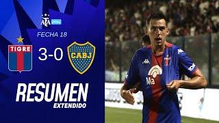 Tigre 3-0 Boca Juniors | #TorneoBetano | Resumen Extendido | Fecha 18