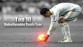 Cristiano Ronaldo ● Top 10 Unbelievable Goals Ever ●  2015   HD