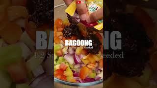 Ensaladang Talong at Mangga #ensalada #ensaladangtalong  #ensaladangmangga