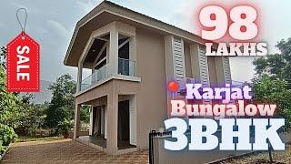 3BHK Bungalow For Sale at Karjat | 2&3BHK Independent Bungalow starting 98 Lakhs Only