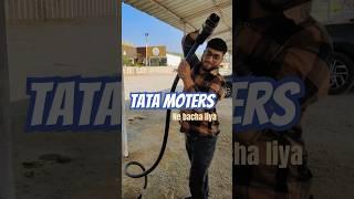 @TataMotorsCars  ne bacha liya @tatamotors #tataev #Tatacurve