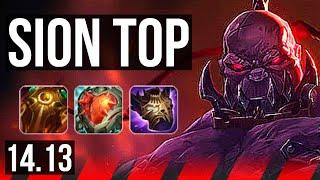 SION vs AATROX (TOP) | 7 solo kills, 36k DMG | BR Master | 14.13