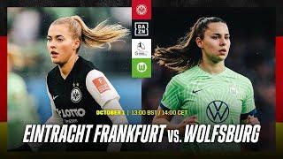 Eintracht Frankfurt vs. VfL Wolfsburg | Frauen Bundesliga 2023-24 Matchday 2 Livestream