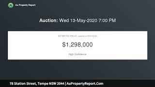 78 Station Street, Tempe NSW 2044 | AuPropertyReport.Com