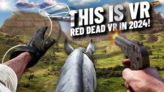 Red Dead Redemption 2 VR is Still WILD in 2024 // 4090 VR Mod Gameplay