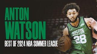 Best Highlights of Anton Watson in the 2024 NBA Summer League