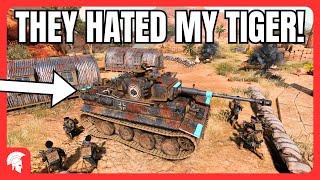 They hated my Tiger! - 4vs4 - Afrikakorps - Company of Heroes 3