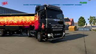  Без модов Euro Truck Simulator 2 Convoy #128