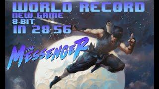 The Messenger | Former World Record Speedrun in 28:56 | New Game - 8-Bit (No Out of Bounds)