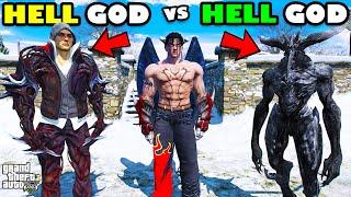 HELL LORD Bring New HELL GOD To Take Revenge From Franklin In GTA 5 | SHINCHAN and CHOP