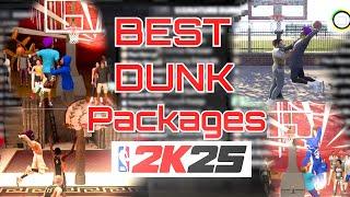 Best DUNK Packages in NBA 2K25 l CRAZY CONTACTS