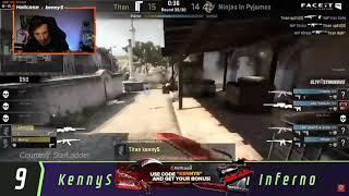 kennyS reacts to his classic NiP clutch