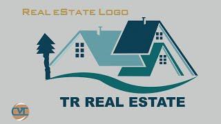 illustrator Tutorial #5 Design Real Estate Logo in illustrator