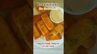 Breadsticks So Good… You’ll Think They’re Flirting | Easy Viral Snack Recipe! #shorts #breadsticks