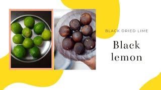 Home made Black lemon | Dried lemon  | Dried lemon for kuzhimanthi