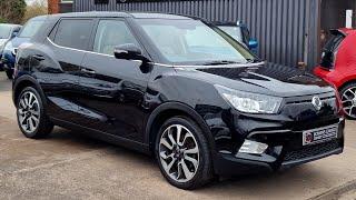 2017 (17) Ssangyong Tivoli ELX 1.6 Auto 5Dr in Space Black. 43k Miles. 1 Owner. 5 Services. SOLD!