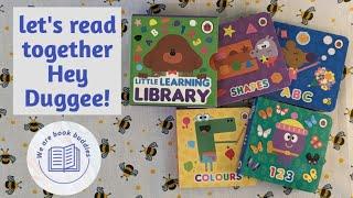 Let's read together Hey Duggee: Little Learning Library. 4 little board books. Read along.