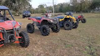 Mudpuppy lineup walk around Talon Rubicon Renegade 300 and Big Red