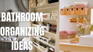 Clever Bathroom Organizing Ideas. Creative Storage Ways for Small Bathrooms.