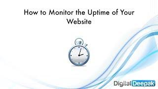 How to Monitor the Uptime of Your Website