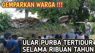 WARGA GEMPAR !! MELIHAT ULAR PURBA SELAMA RIBUAN TAHUN || watu kenong plandaan jombang