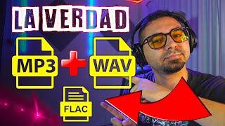  DIFERENCIAS entre MP3, WAV y FLAC || COMPARACION DE LA DIFERENCIA DE CALIDAD ENTRE MP3 Y WAV