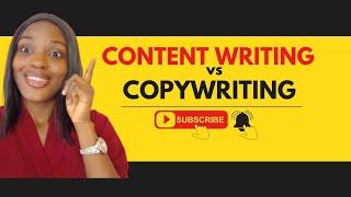 Differences between Copywriting and Content writing #copywriting #copywritingbusiness