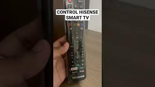 CONTROL HISENSE SMART TV.