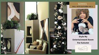 Style My Space for Fall | Sports Bar | Fall Into Autumn Series:  VID 3