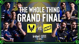 NAVI vs. VITALITY - IEM Cologne 2024 GRAND FINAL - THE WHOLE THING