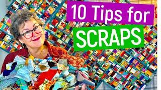 ️  MANAGE YOUR SCRAPS - My Top 10 Tips for using and keeping them under control