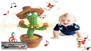 Dancing Cactus Talking Cactus Baby Toys-Infant Tummy Time Toys for for 0-6 Review