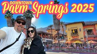 PALM SPRINGS 2025! How We Spent Our New Years Day-Brunch, Palm Canyon Drive, Graffiti Walls + Dinner