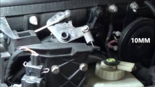 ML320 accelerator pedal sensor how to replace