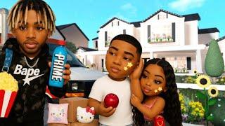 MY KIDS MOVED IN WITH ME TAKING FULL CUSTODY!!|GETTING FOOD| CHAOTIC*Bloxburg Family Roleplay