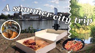 A summer weekend trip to Maastricht, the Netherlands | a travel vlog