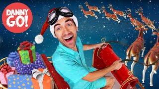 Danny's Sleigh Ride Adventure! ️ Christmas Brain Break Dance | Danny Go! Holiday Songs for Kids