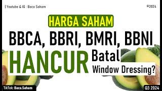 Harga Saham BBCA, BBRI, BMRI dan BBNI Hancur Lagi