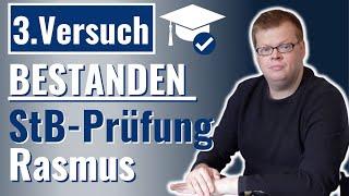 3.Versuch Bestanden - Steuerberaterprüfung Rasmus