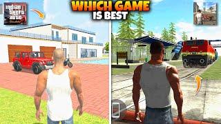 INDIAN BIKE DRIVING 3D VS INDIAN THEFT AUTO SIMULATOR| WHICH ONE IS BEST?