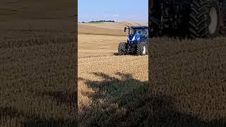 ŻNIWA 2024 /PODJAZD POD GÓRĘ/ NEW HOLLAND T7 165S & PRONAR PT 612