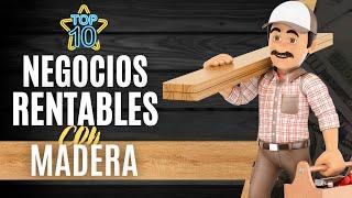 (Nuevo)  Ideas de NEGOCIOS RENTABLES con Madera / Negocios de Carpintería